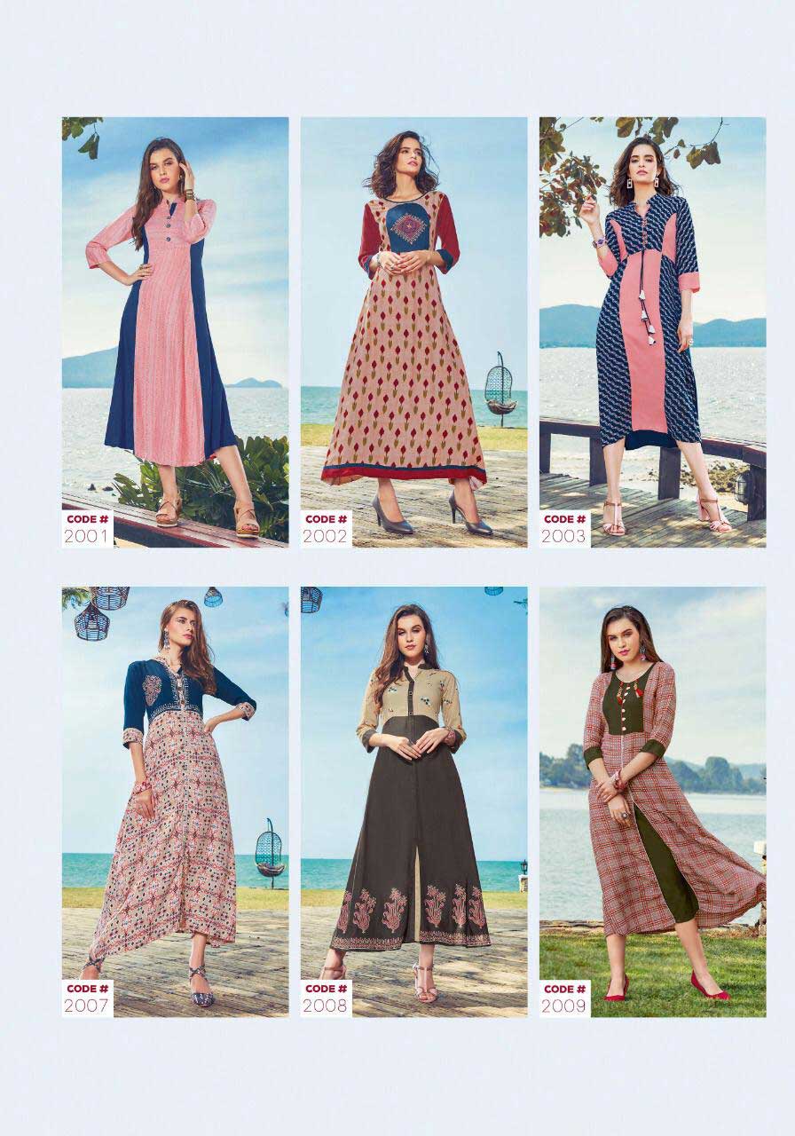 Fizzah Vol-2 Femi9trends Print Embroidery Kurtis Set Fizzah Vol-2 Femi9trends Print Embroidery Kurtis Set